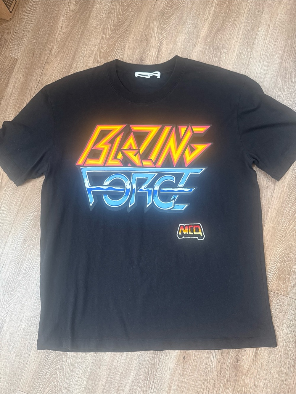 Alexander McQueen Blazing Force T-Shirt SIZE XL